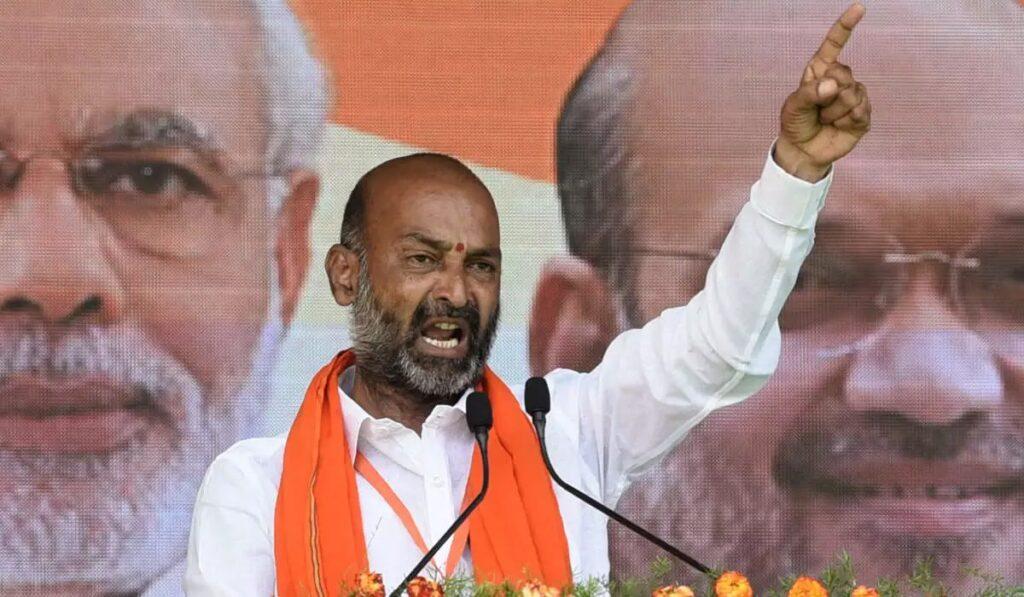Telangana BJP President Bandi Sanjay questions kcr