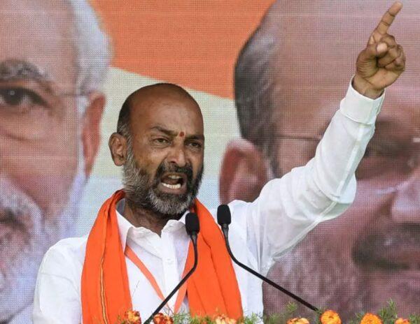 Telangana BJP President Bandi Sanjay questions kcr