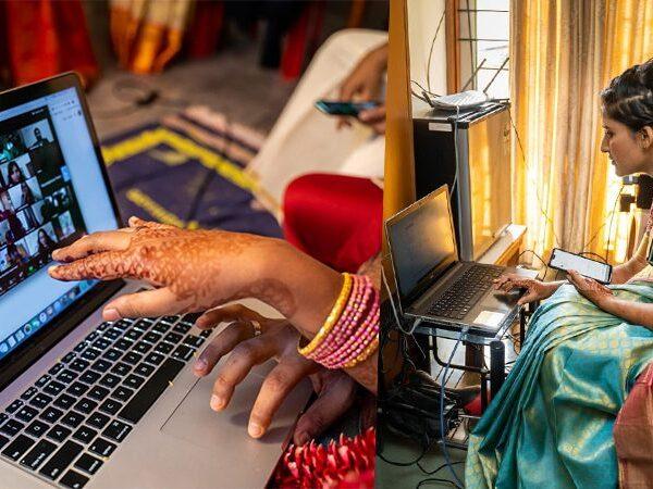 pic-talk-bride-worrying-30-mins-before-zoom-wedding
