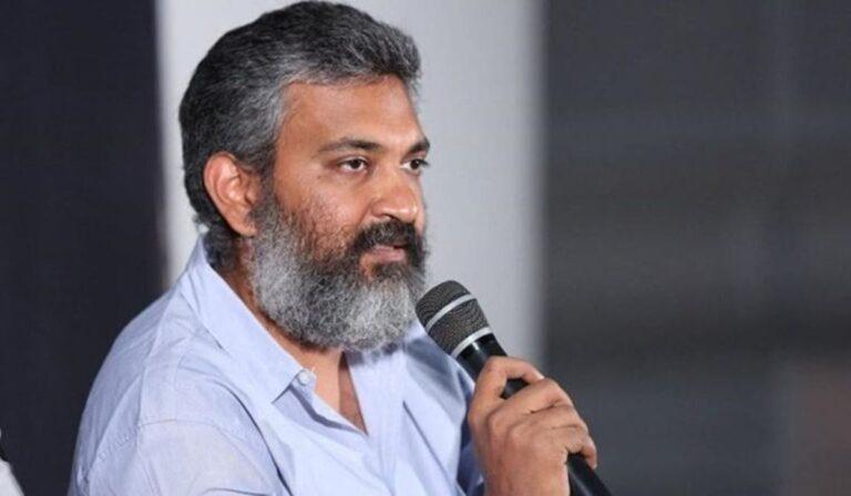 18 crores movie set for rajamouli RRR movie