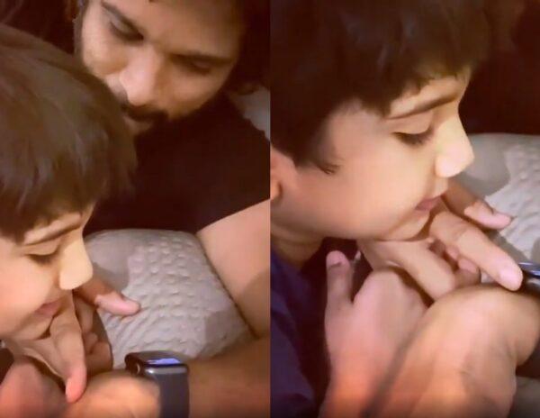 Allu Ayaan's Adorable Conversation with Apple Siri 