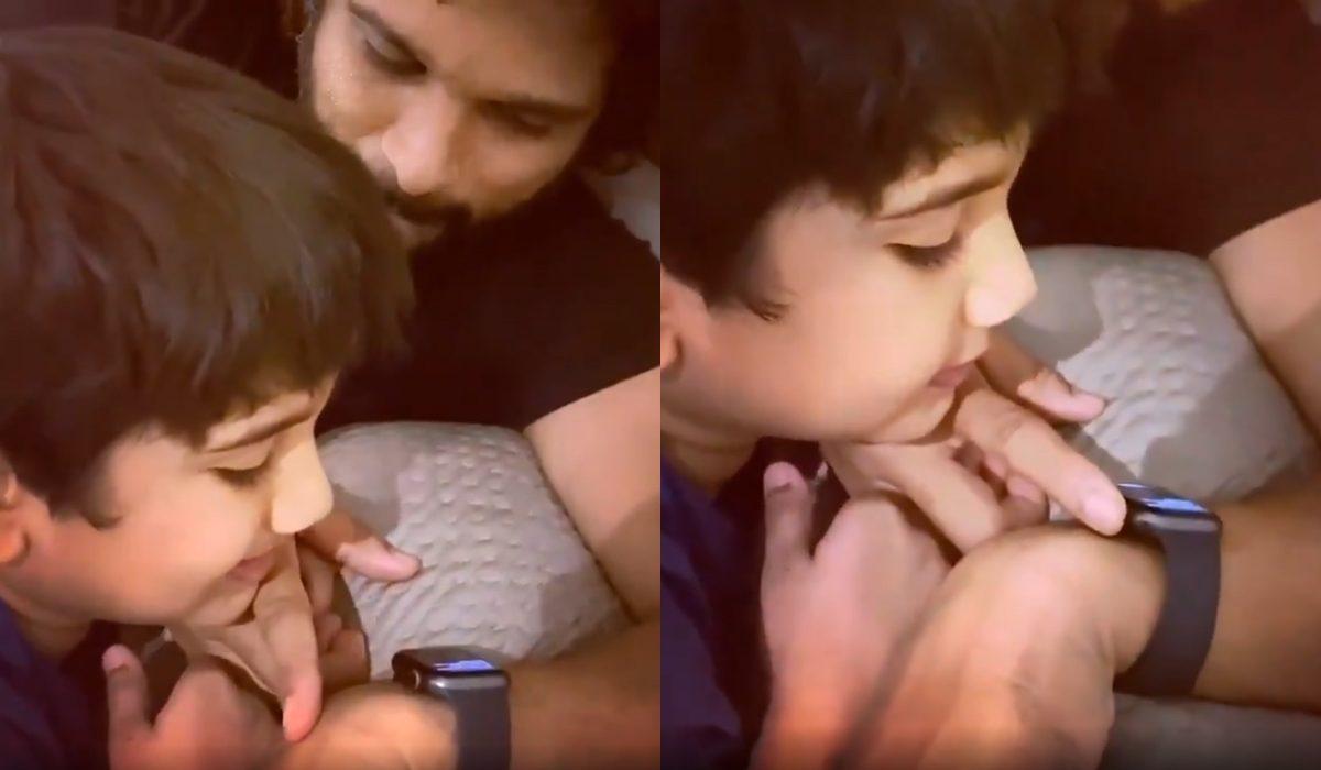 Allu Ayaan's Adorable Conversation with Apple Siri