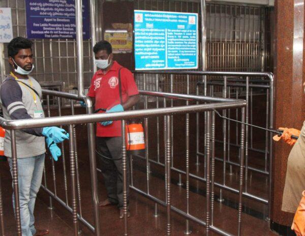 Coronavirus case in Tirumala Tirupathi