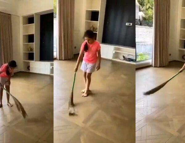  Mahesh Babu's Daughter SitaraTurns Sweeping into Fun Time