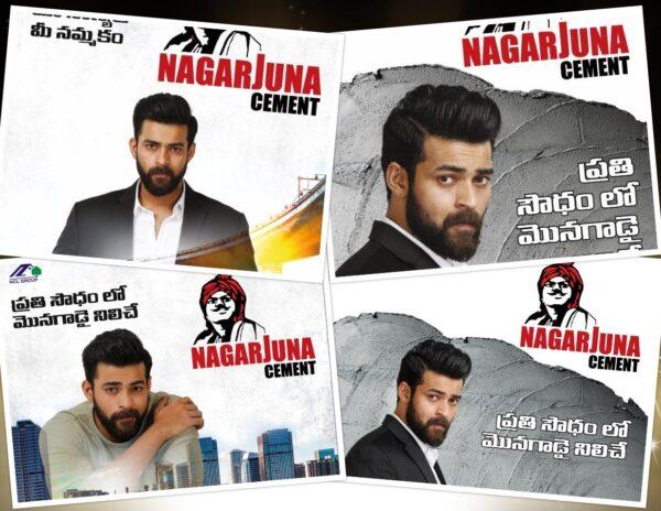Varun Tej Nagarjuna Cement Brand Ambassador