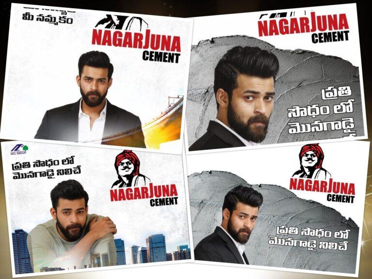 Varun Tej Nagarjuna Cement Brand Ambassador