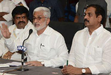 Vijayasai Reddy supports his party leaders