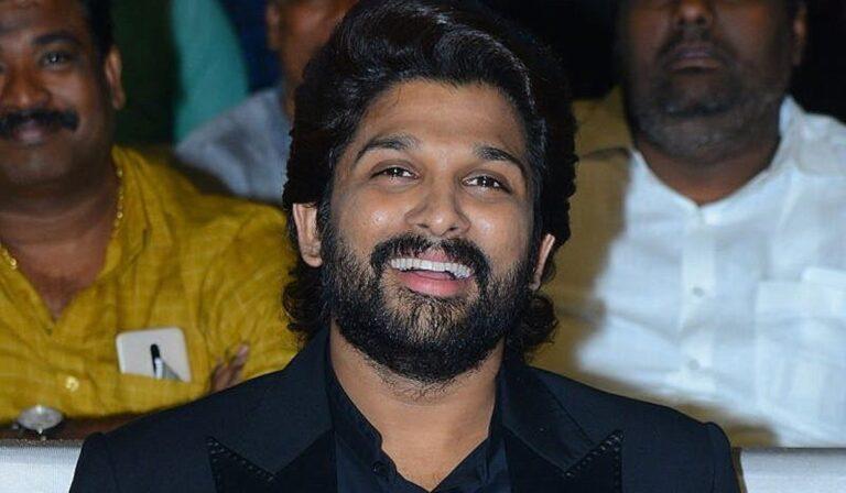 Allu Arjun in rebel character
