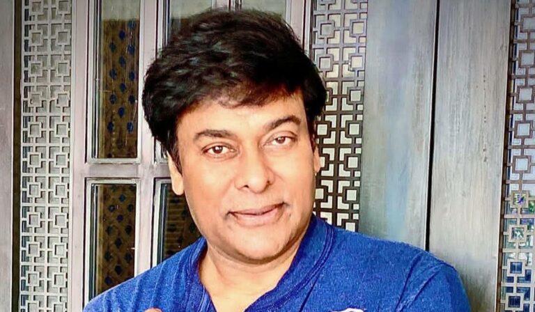 Megastar Chiranjeevi clean shaven and lean look