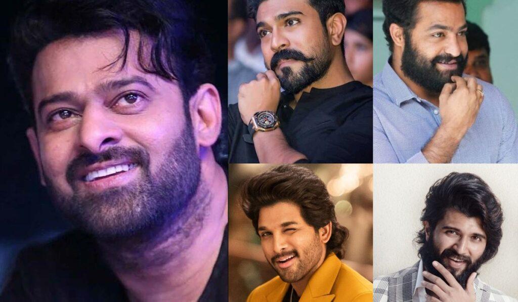 Prabhas-Ram Charan- Vijay Deverakonda-Jr NTR-Allu Arjun
