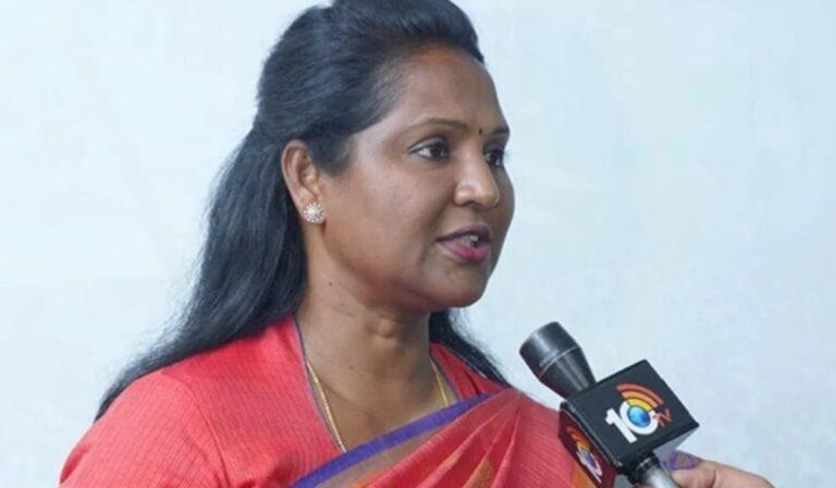 ysrcp mla weeps infront of media