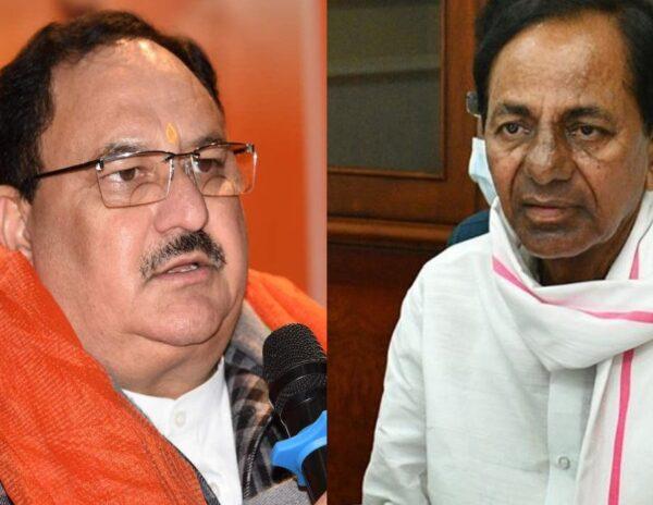 JP Nadda - KCR