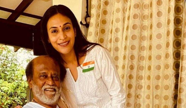 Superstar Rajinikanth Clicked with Daughter, Always a Delight to Watch