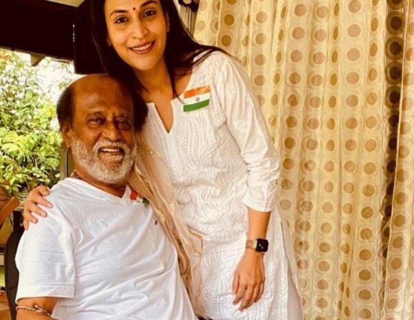 Superstar Rajinikanth Clicked with Daughter, Always a Delight to Watch