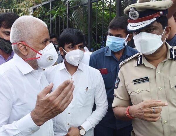 Vijaya Sai Reddy recovered from coronavirus