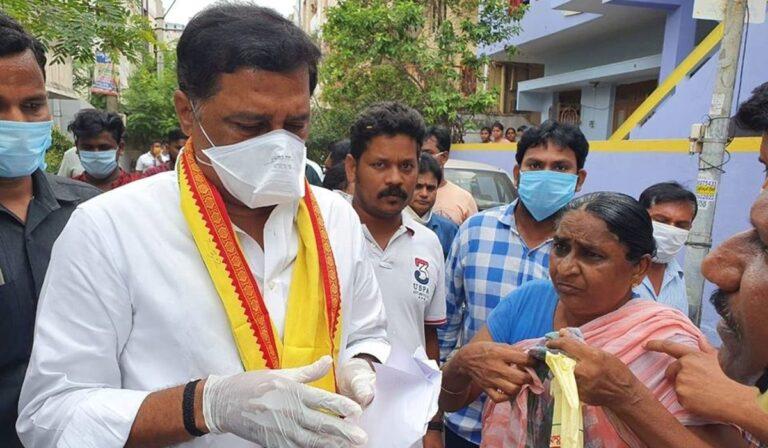 SRCP leaders opposing Ganta Srinivas