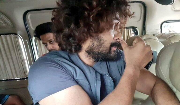 Allu Arjun - Pushpa mass look-