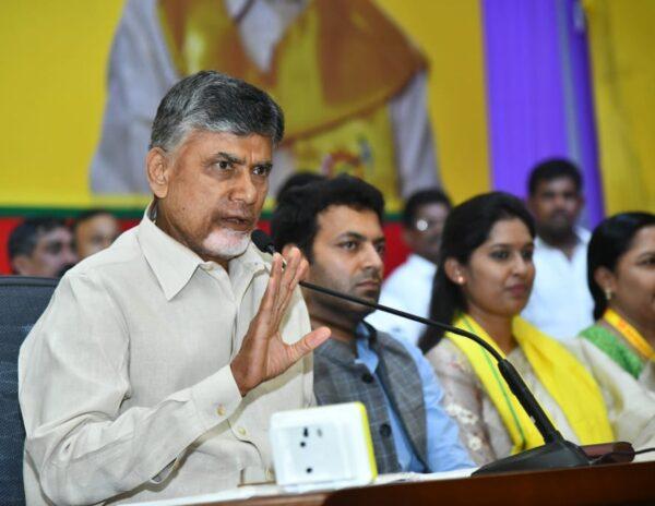 Chandrababu Naidu- calculations on Andhra Pradesh TDP President