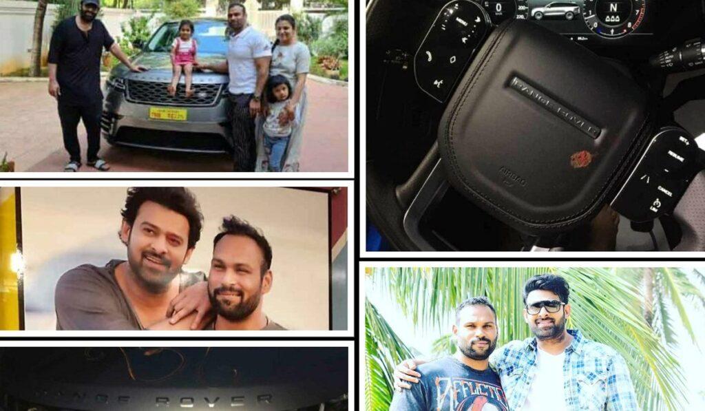 Prabhas gift to gym trainer laxman reddy