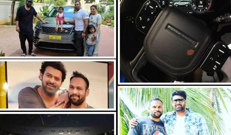 Prabhas gift to gym trainer laxman reddy