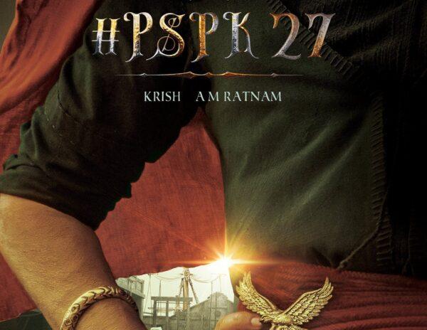Pre Look Poster of Pawan Kalyan Director Krish