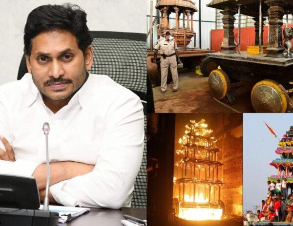 YS Jagan - Hindu Temples
