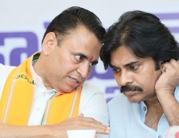 pawan kalyan - sunil deodhar- bjp