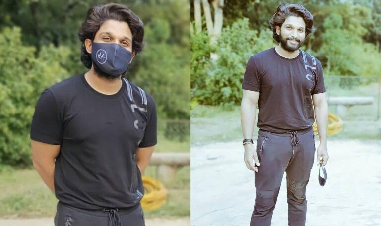 Pic Talk: Allu Arjun Gets A Bit Lean for Pushpa