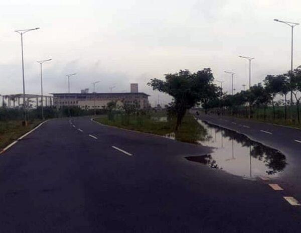 Amaravati- High Court Road