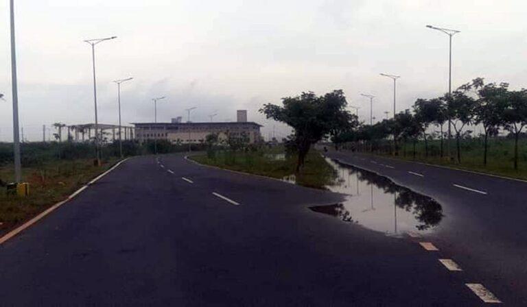 Amaravati- High Court Road