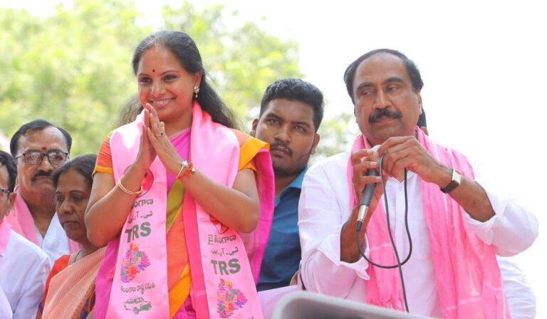 Corona Scare for Kalavakuntla Kavitha. TRS Rank and File Worried
