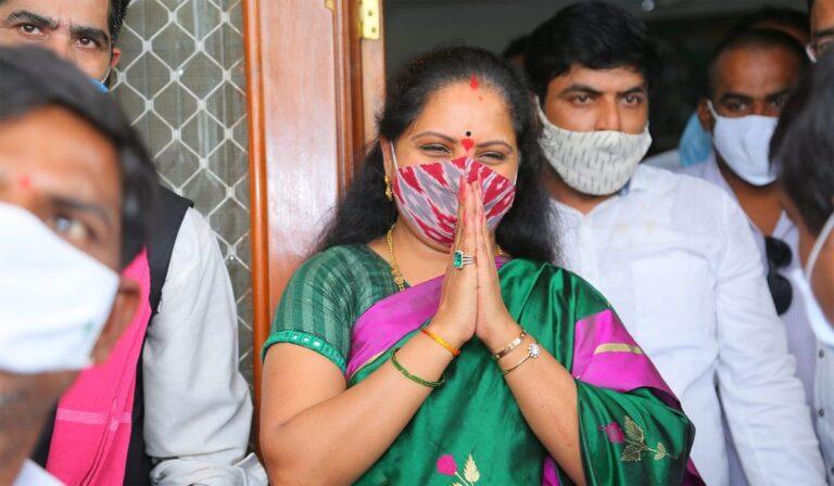 Kalavakuntla Kavitha won MLC elections