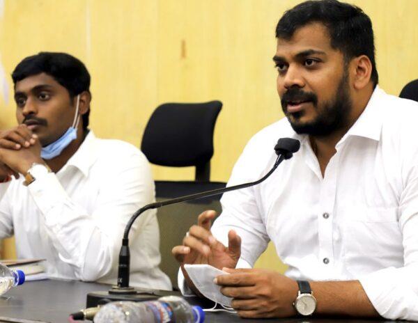 Minister anil kumar yadav  polavaram project review meeting