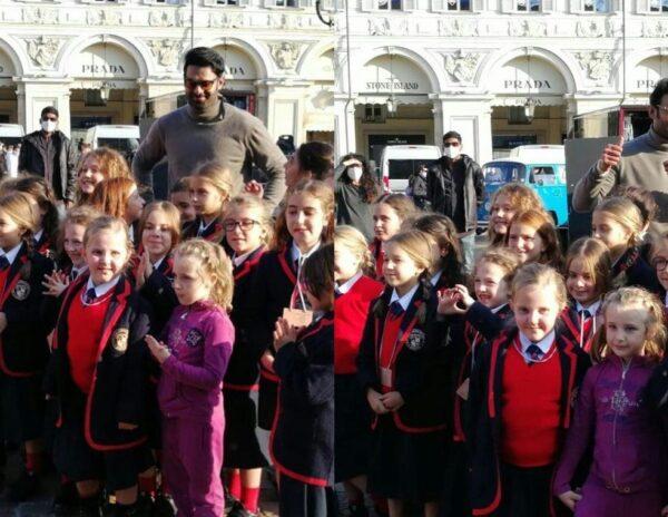 Prbhas with Kids