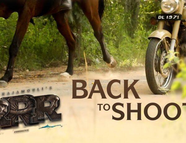 RRR Back to shoot