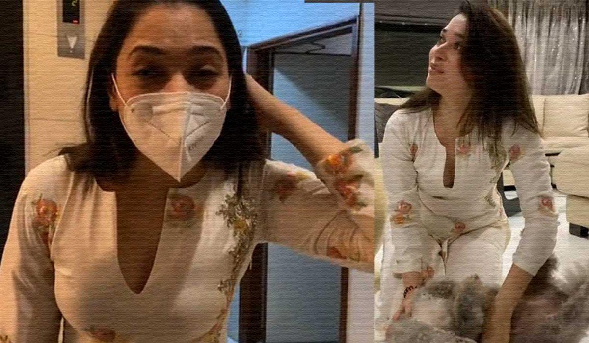 Tamannaah Enjoys No Luxury to Take a Break, But in Rehab