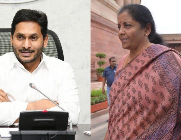 YS Jagan - Nirmala Sitharaman