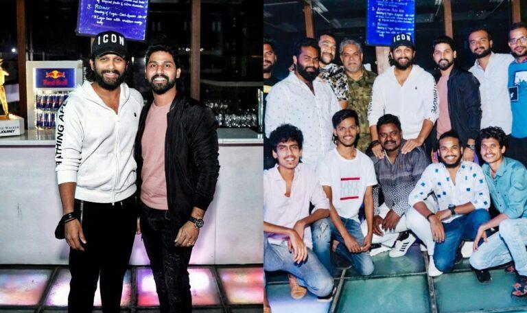 Allu Arjun's Surprise Bachelor Party