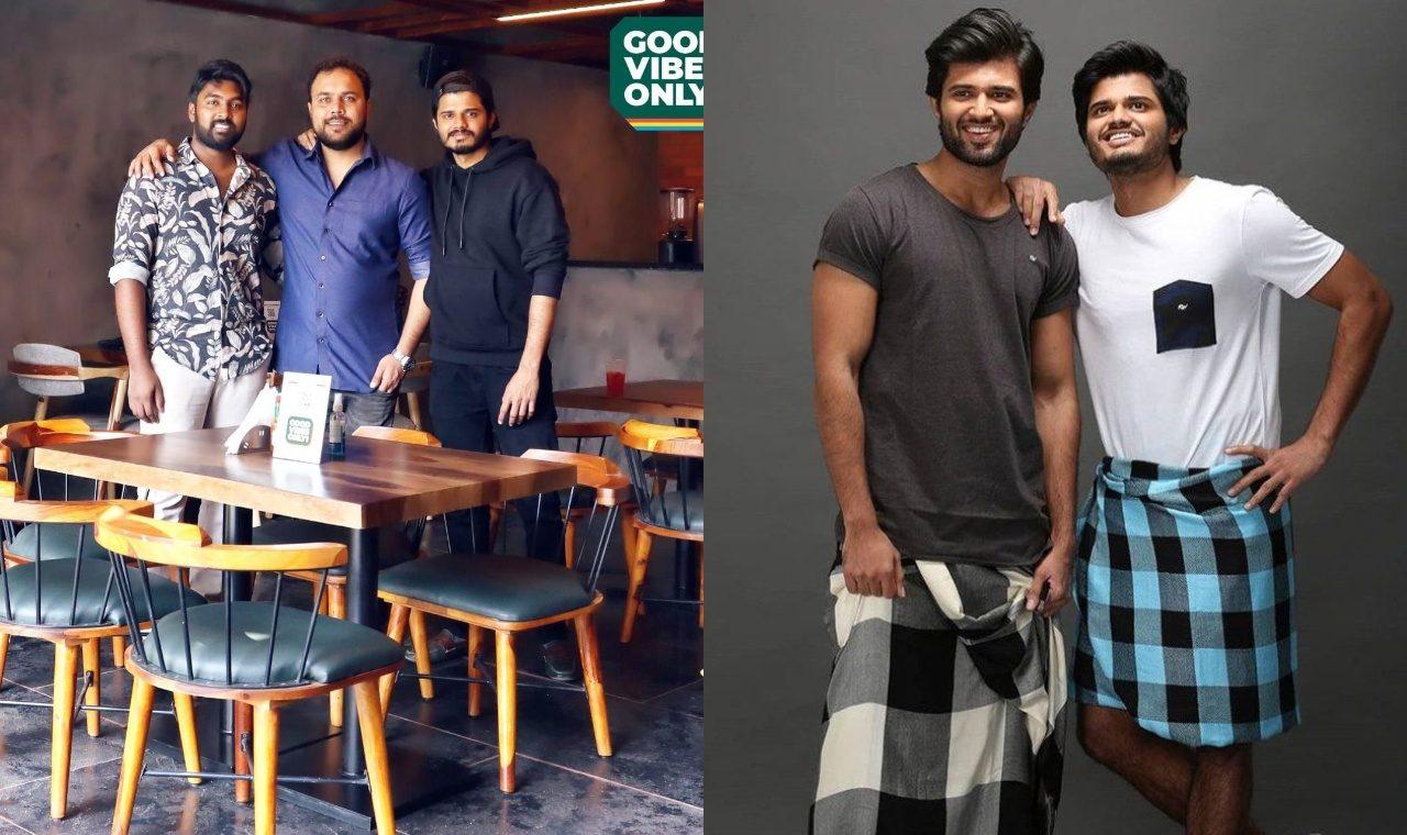 Anand Deverakonda Good Vibes only Cafe