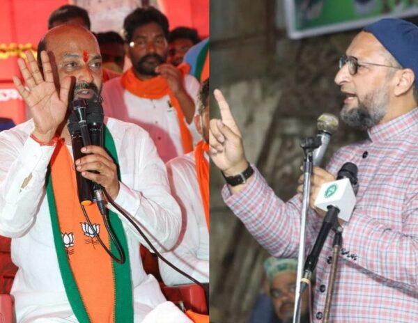 Asaduddin Owaisi - Bandi Sanjay Kumar