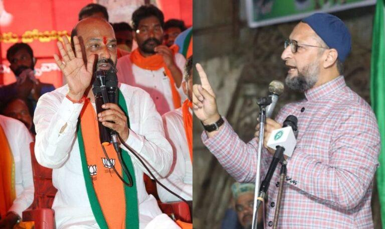 Asaduddin Owaisi - Bandi Sanjay Kumar