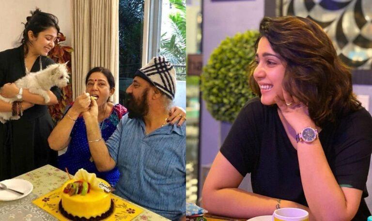 Charmme Kaur Has Been Maintaining Social Distance from Parents