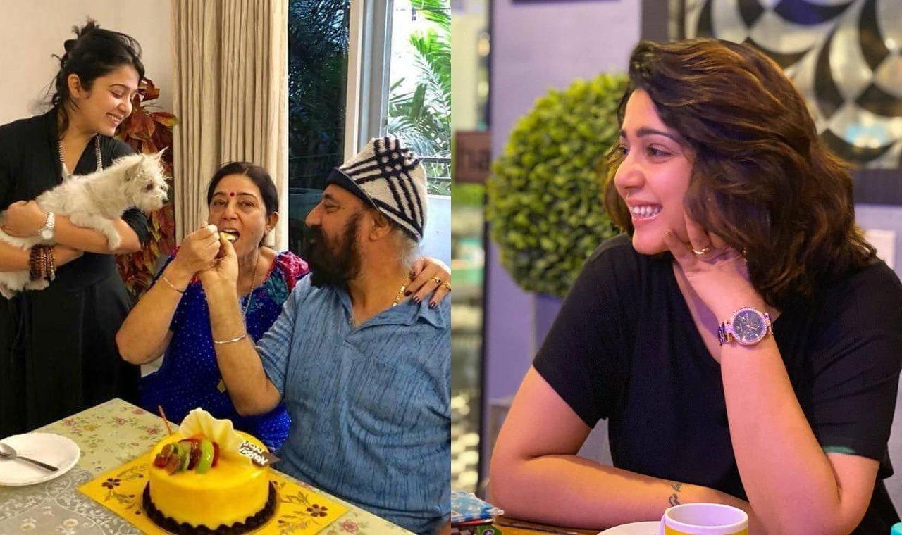 Charmme Kaur Has Been Maintaining Social Distance from Parents