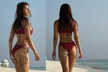 Disha's-Burning-Pic-Sets-Fire--on-Beach