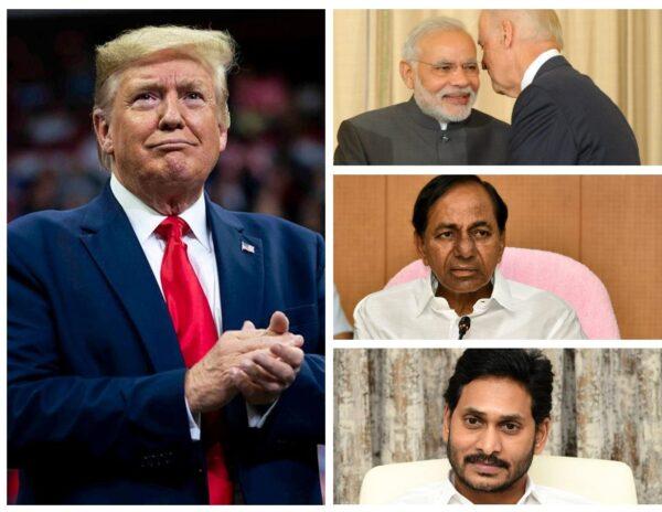 Donald Trump - KCR- Narendra Modi- Baiden - YS Jagan (1)