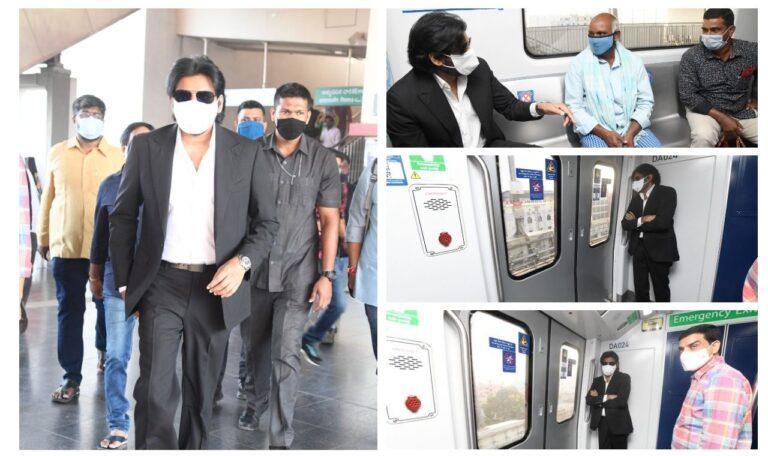 Hyderabad Metro Pawan Kalyan