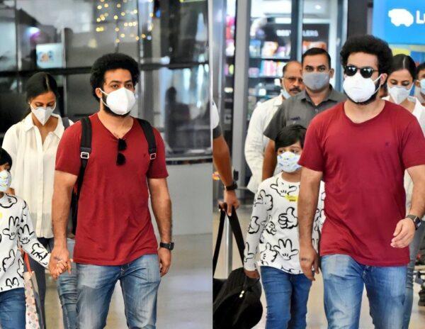 Jr NTR flies to dubai for vacation