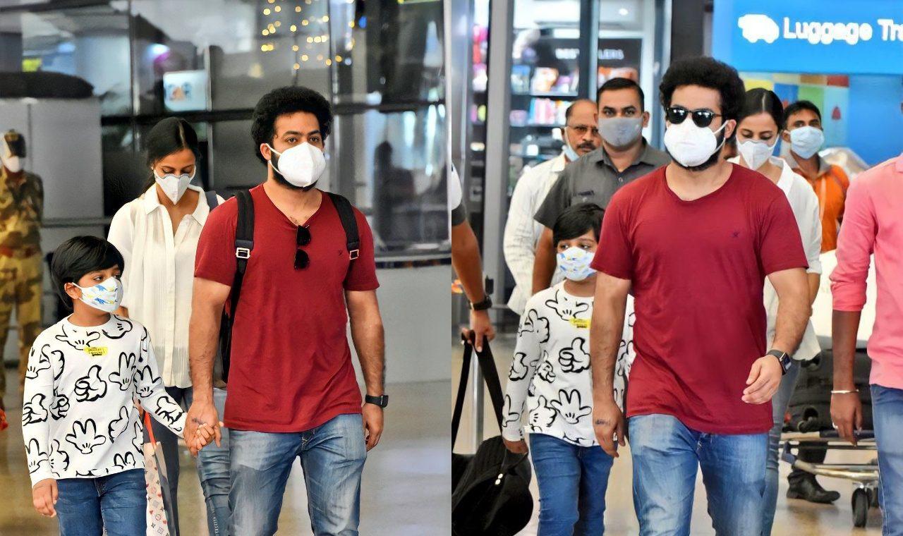 Jr NTR flies to dubai for vacation