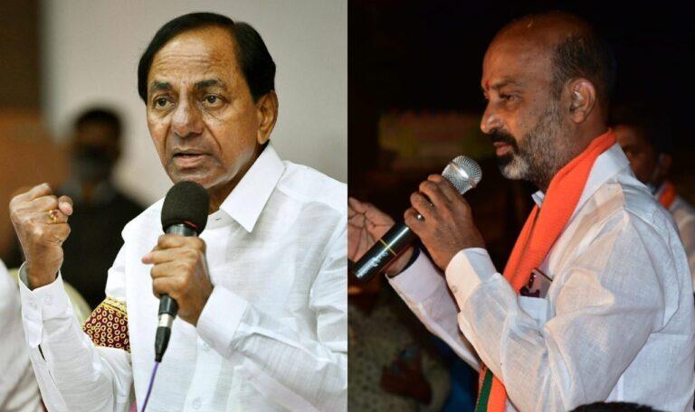 Bandi Sanjay Kumar comments on kcr