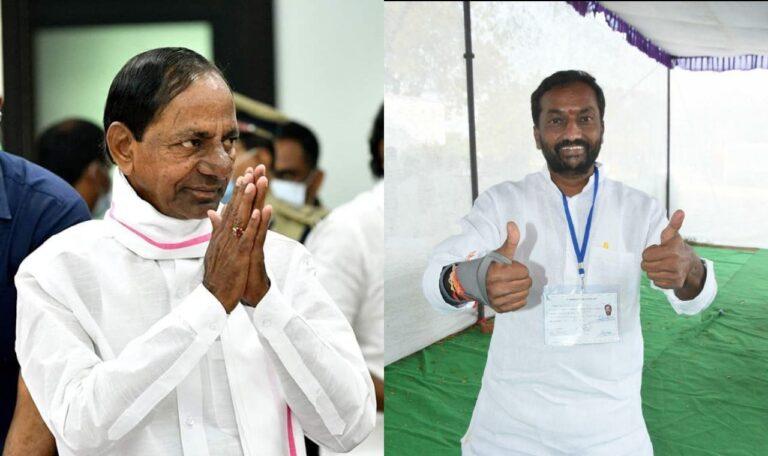 KCR - TRS -Dbbaka Byelections -BJP Raghunandana Rao